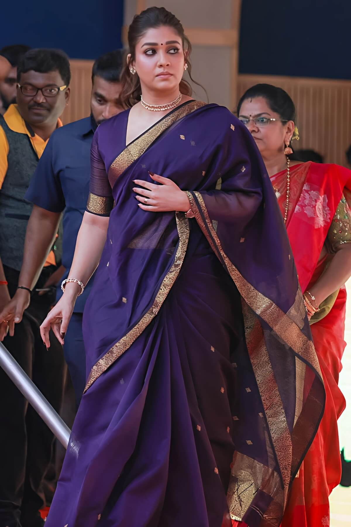 Nayanthara cotton saree